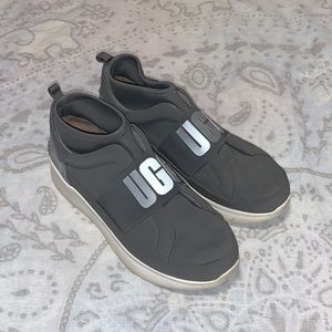 UGG Neutra Slip On Sneaker Gray Sz 9.5 1095097